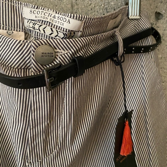 🆕 Scotch & Soda Stretch Pinstripe Chino - Picture 2 of 12